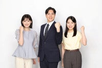 フジ新人アナ・川辺真美子、出井将、永田莉紗が『めざましテレビ』で地上波初登場