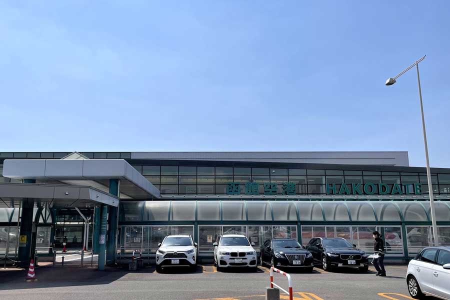函館空港、「配車アプリのりば」を設置7月1日から