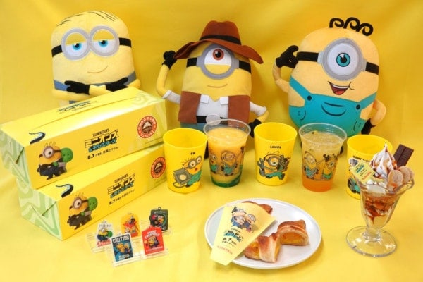 【サンマルクカフェ】ミニオンズコラボを全品実食！編集部イチオシは「ご褒美確定」のバナナパフェ