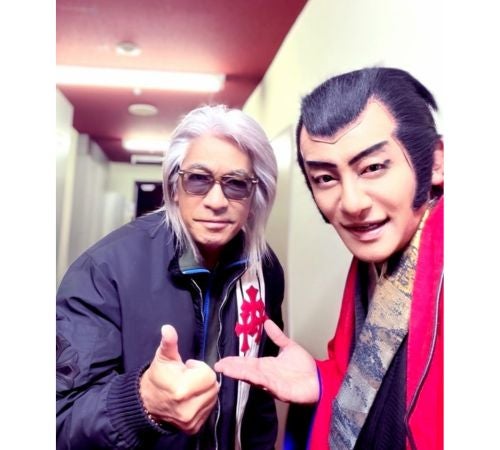  片岡愛之助の歌舞伎『ルパン三世』B’z松本孝弘＆長谷川博己ら観劇 