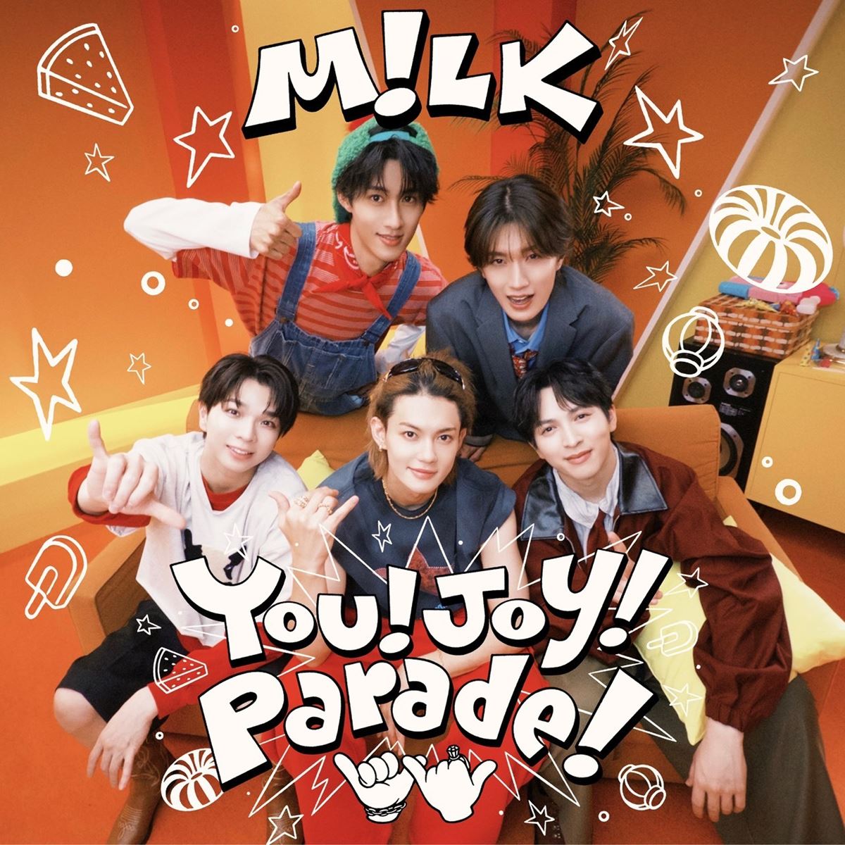 M!LK、5カ月連続第4弾「You!Joy!Parade!」7月17日配信決定！夏らしさ全開のジャケ写も公開