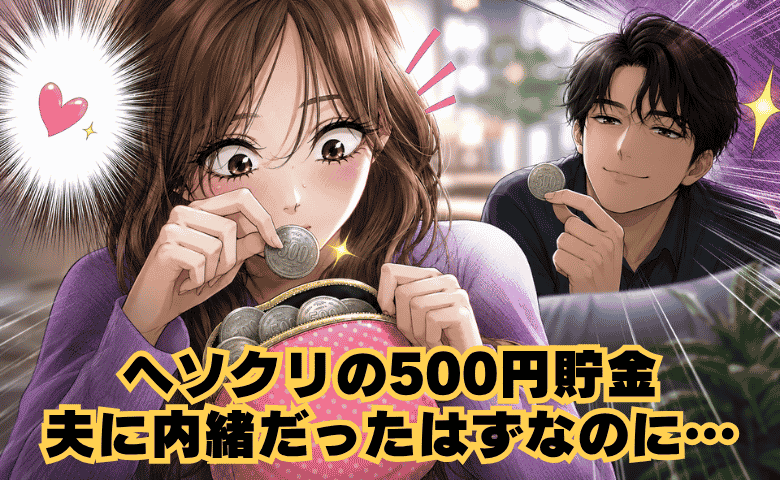 夫に内緒で貯金！「え？なんで！？」→妻動揺…思わず固まった夫のひと言とは？