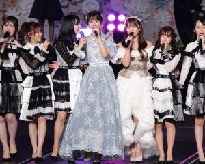 AKB48・岡部麟＆小田えりなが春コンサートで卒業ドレス姿を披露「本当にこの10年間とってもとっても幸せでした！」