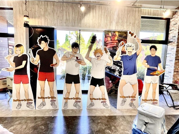 人気アニメ『ハイキュー!!』とコールマンが初コラボ！「合宿バーベキュー!!」をテーマにしたPOP UP SHOPが全国巡回中