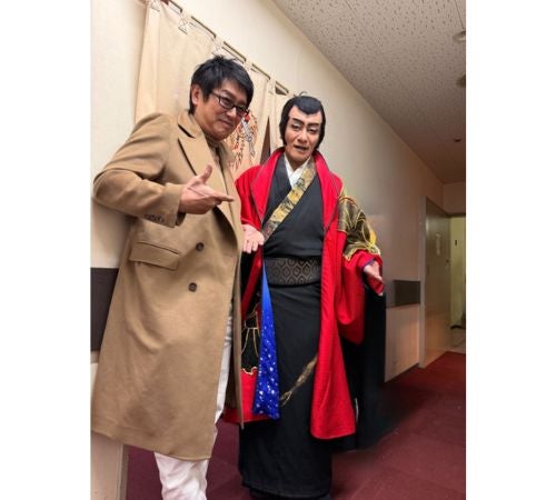  高橋克典がホワイトデーに妻と歌舞伎、「ルパン歌舞伎」大絶賛 