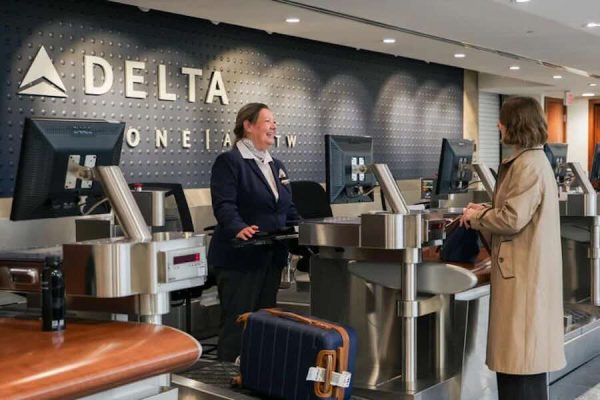 デルタ航空、「デルタ・ワン チェックイン」を米国内の主要8空港に設置
