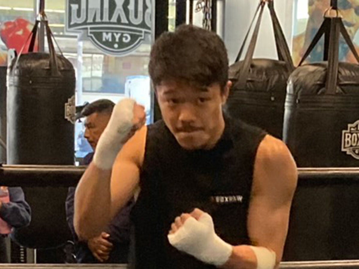 【ボクシング】中谷潤人が実感する「アメリカならではの環境」で成長NBAの"KING"を見て再認識する基礎の大切さ