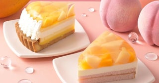 【銀座コージーコーナー】暑い日のご褒美に食べたい。白桃やマンゴーを使った“ぷるるん”ゼリーケーキが登場
