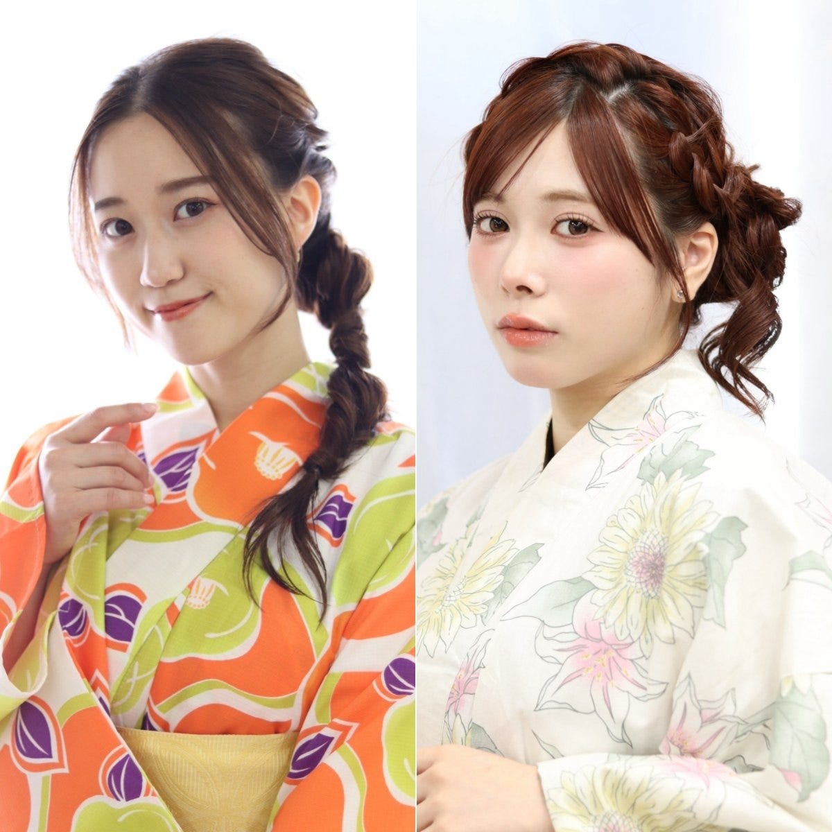 浴衣や推し活に！後ろ姿までかわいいヘアアレンジ3選。編みおろしやカチモリ風も