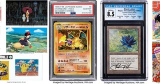 あなたの家にもお宝が！？トレーディングカード、ビデオゲーム、アニメ、マンガなどヘリテージ・オークションズが無料査定会を東京で開催