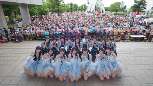 Rain Tree、初夏のフリーライブ最終日に2,628人動員！ 初の16人全員曲の制作も決定［ライブレポート］