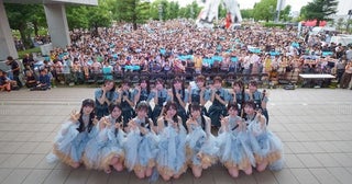 Rain Tree、初夏のフリーライブ最終日に2,628人動員！ 初の16人全員曲の制作も決定［ライブレポート］