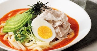 リコピン×ビタミンEの最強コンビ！「豚しゃぶとアボカドの冷製トマトうどん」で夏の肌ケアを