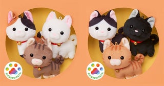 「うちのコのぬいぐるみ」シリーズに猫が6種登場！ 似てるコ探して！