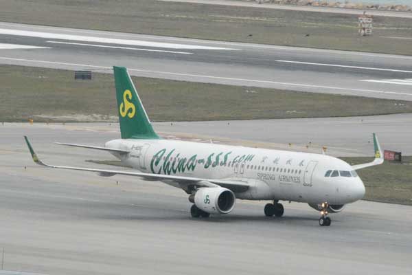 春秋航空、茨城〜上海/浦東線の運航再開12月24日から週3往復