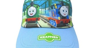 大好きな「きかんしゃトーマス」のグッズで子どもと一緒に楽しく暑さ対策！帽子＆水筒を紹介