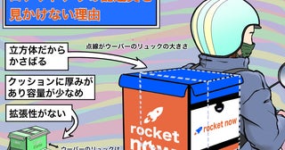 最近、CMでよく見るロケットナウってなんだ？現役配達員にあれこれ聞いてみた【チャリンコ爆走配達日誌】