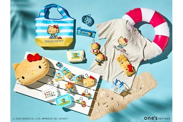 日焼けキティがかわいすぎ！one’sterraceに「サンリオキャラクターズ」グッズが大集合！