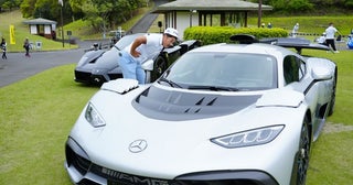 総額20億円超！前澤杯に集結したスーパーカーに選手も大興奮【男子ツアーの“ヒトネタ”】