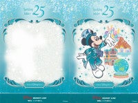 【ディズニーリゾートライン】TDS“25周年記念スタンプラリー”開催へ！7種のスタンプを集めると特別なアートが完成