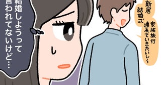 確実なプロポーズはナシ。一方的に結婚の話を進めていく彼。本当にこの人と結婚していいの？