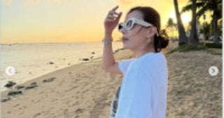 2000年代“CM女王”44歳、美脚あらわのショーパン姿に反響「素敵」「綺麗」