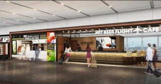 成田空港T2にクラフトビールカフェ「NRT BEER FLIGHT CAFE」、6月26日オープン