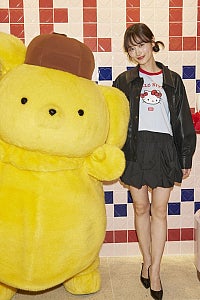 山下美月、大好きなポムポムプリンとの対面に笑顔「優しさに触れてより可愛いって…」