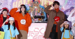 細胞ドゥダンス！永野芽郁×佐藤健×DJ KOOが渋谷で「はたらく細胞」ハロウィンパーティ