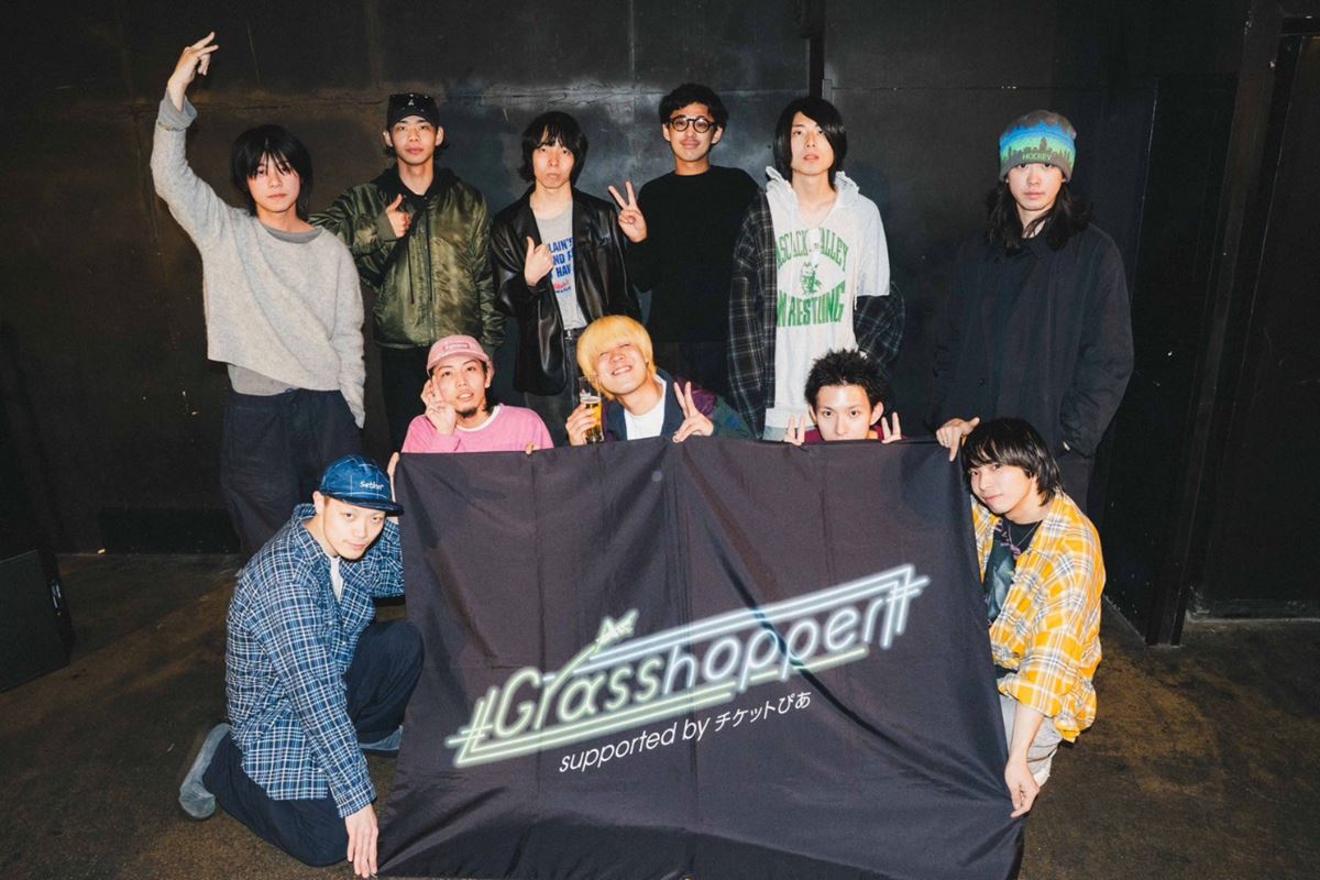 DNA GAINZ、mogari、Kanna出演『Grasshopper WEST vol.5』研ぎ澄まされた感性と愛が結びついた一夜