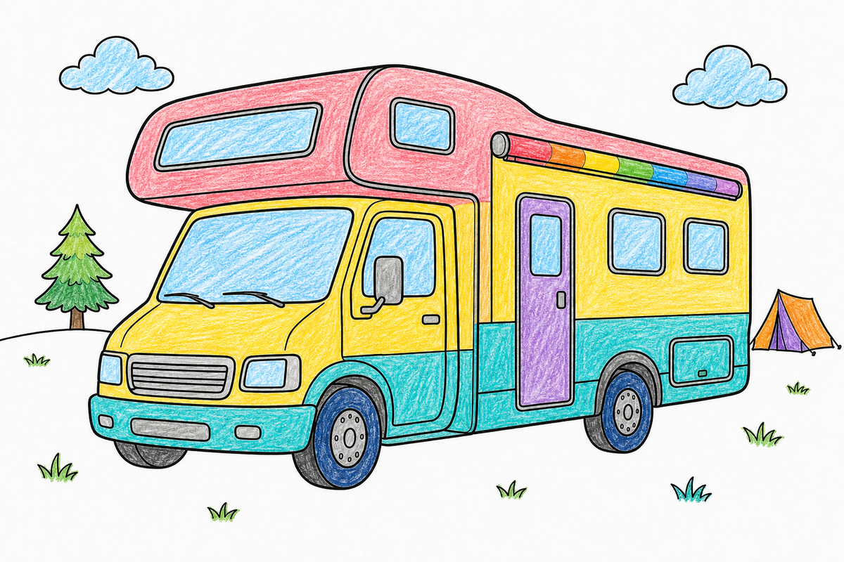 「涼しい部屋で塗りたい！」パトカー・消防車・救急車などの車のぬり絵8選