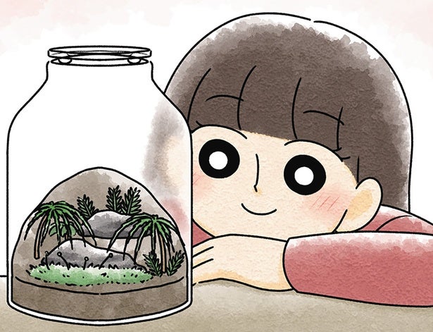 サボテンすら枯らしてきたけれど…。いまは「小さな森」に夢中です！／苔テラリウムはじめました（1）