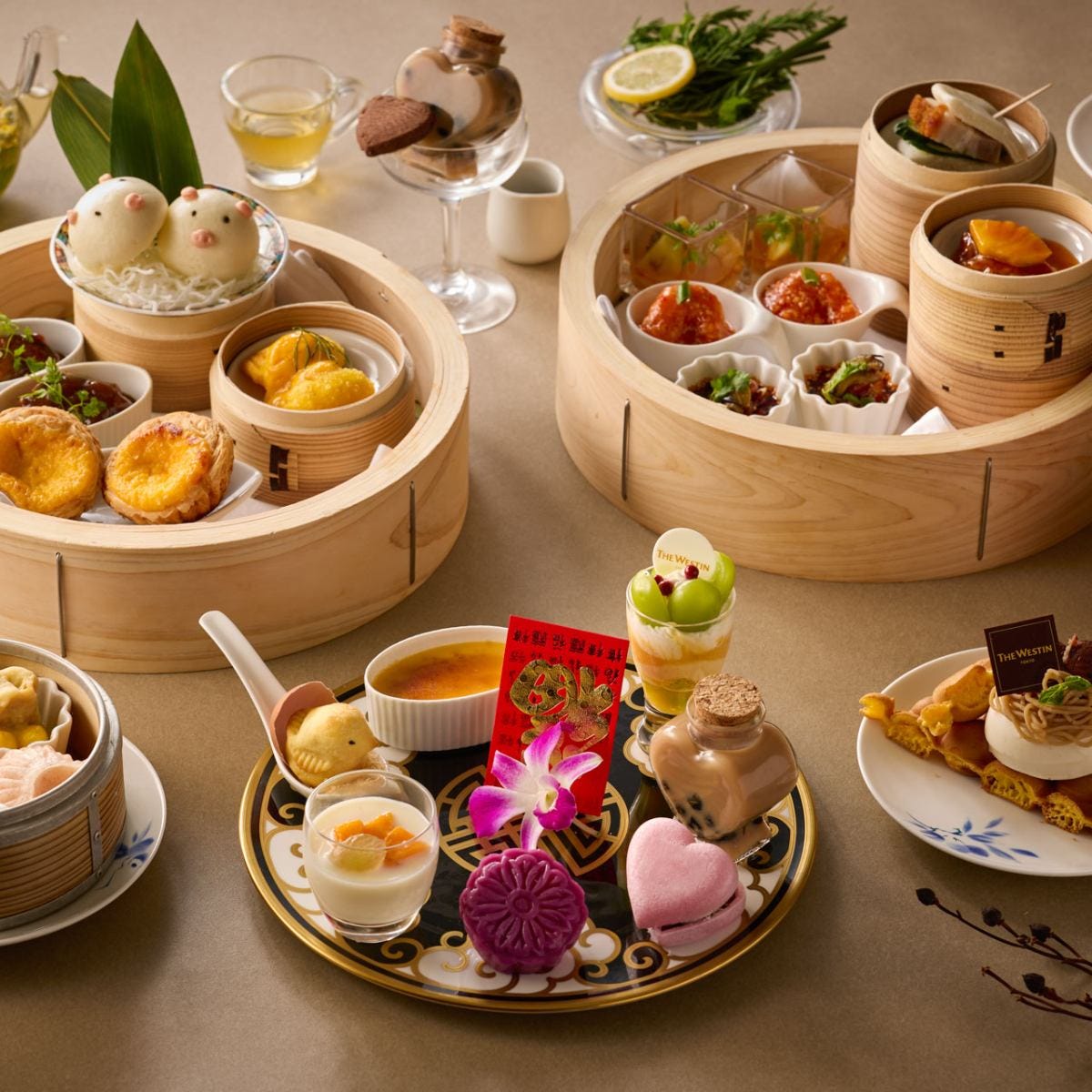 ウェスティンホテル東京から、秋の飲茶アフタヌーンティー。秋の味覚のスイーツ＆セイボリーに加え、点心のワゴンサービスも