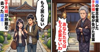 「あなたたちはもう必要ないわ」実家旅館を再建した息子夫婦。母に追い出された結果