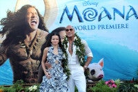 ドウェイン・ジョンソンら豪華キャストが集結！実写『モアナと伝説の海』ワールドプレミア