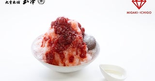 【宮城県仙台市】九重本舗玉澤 本店で食べる宝石「ミガキイチゴ」を使った『霜塩小餅かき氷』が販売！