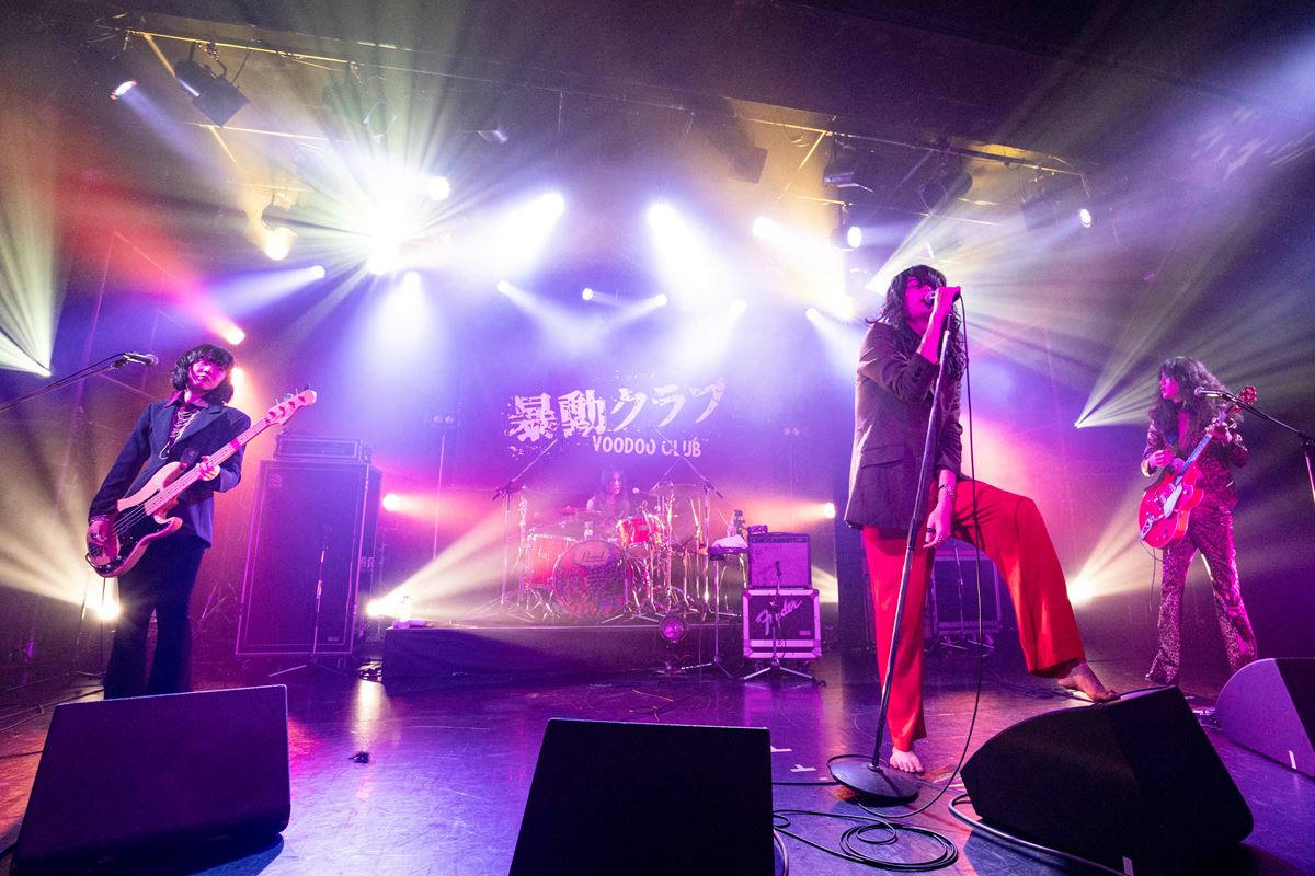 暴動クラブ、ワンマンライブ『暴動集会・第二回』満員のリキッドルームでロックンロールナンバーのオンパレード新曲も披露された恵比寿の夜【オフィシャルレポート】