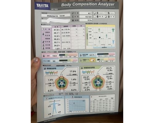  あいのり･桃、現在の身長、体重、体脂肪率など赤裸々公開 