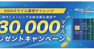ソニー銀行、新規開設と条件達成で最大3万ANAマイルきょうから