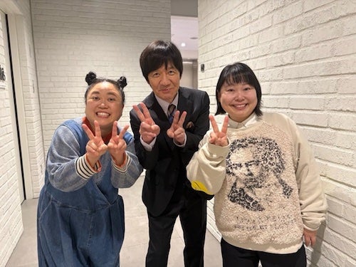  ニッチェ･江上、事務所の大先輩ウッチャンの祝福に感無量 