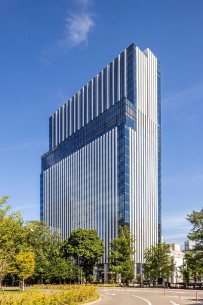 旧HBC跡地の再開発ビル、約2年4か月遅れで竣工今秋に「ハイアット セントリック 札幌」開業