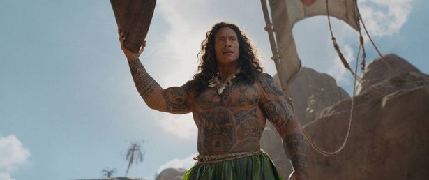 ドウェイン・ジョンソン扮するマウイの劇中歌「俺のおかげさ」を初披露！実写映画『モアナと伝説の海』US版予告