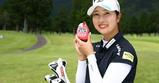 ツアー初Vの福田萌維が大切にする“勝ちダルマ”とは？かわいらしい“相棒”も【ツアープロの“モノ”語り】