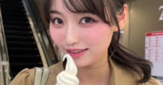 「先っぽが1番おいしいんだよ」“可愛すぎる”元スタバ店員、アイスを満喫「なんちゅう美しさ」