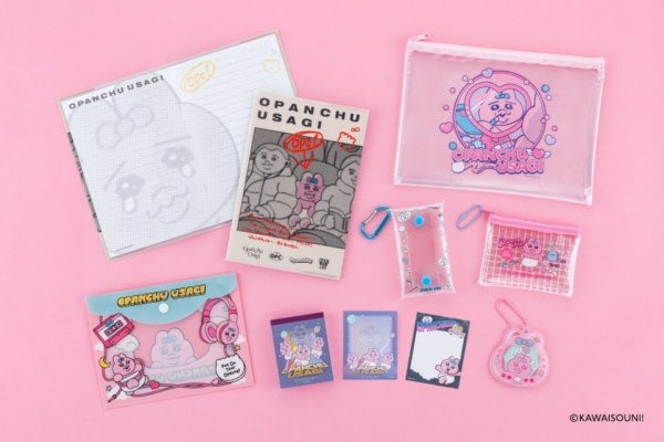 人気キャラ「おぱんちゅうさぎ」のオリジナル雑貨、100円ショップにて発売！