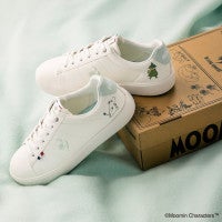 『ムーミン』×「ルコックスポルティフ」コラボに新作！リトルミイなどをあしらったスニーカー2型登場