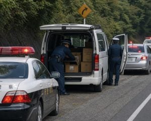「車を降りて運転席の窓をノック」あおり運転してきた男性が直立不動で謝罪するまで。実はもう回っていない？パトカーの赤色灯に隠された“進化”