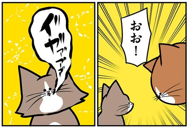 仲良くなれそう？ 先住猫と子猫のコミュニケーションが油断ならない！