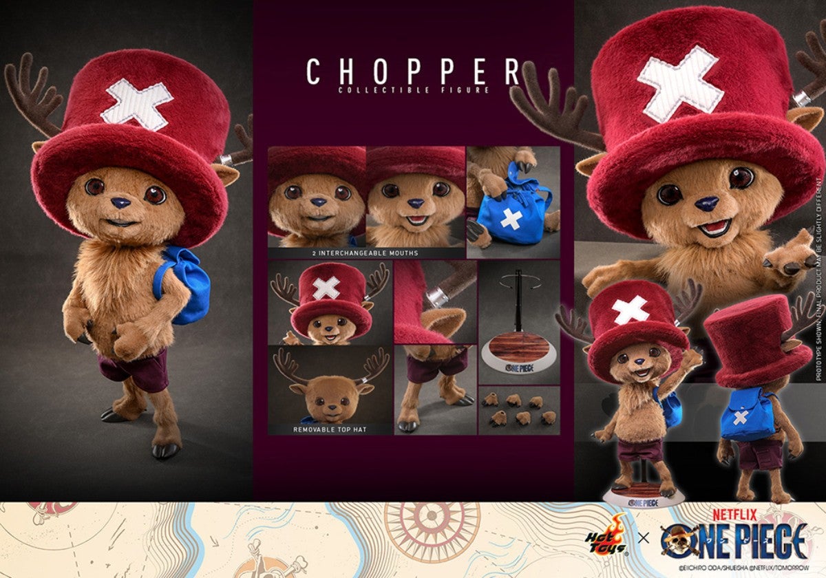 実写版『ONE PIECE』シーズン2よりチョッパーが高さ約50cm＆モフモフ毛並みで立体化！
