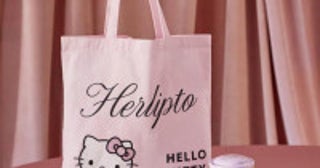 ハローキティ×「Her lip to」が初コラボ！シグネチャーカラーをまとった「トートバッグ」など展開